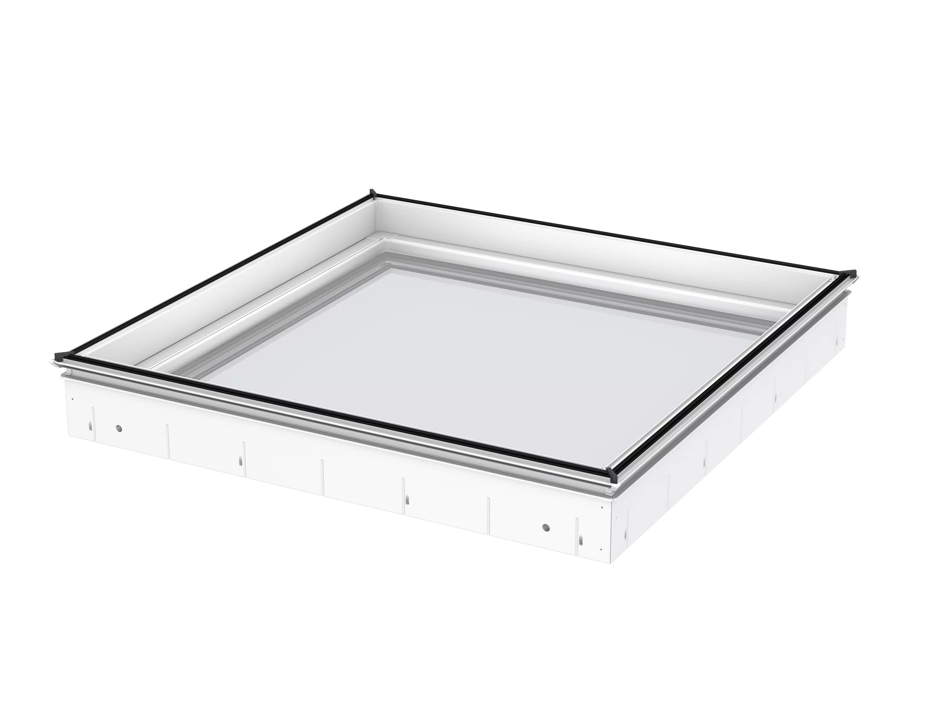 CFU 100100 0020Q - Fenêtre pour toit plat 2.0, double vitrage, fixe