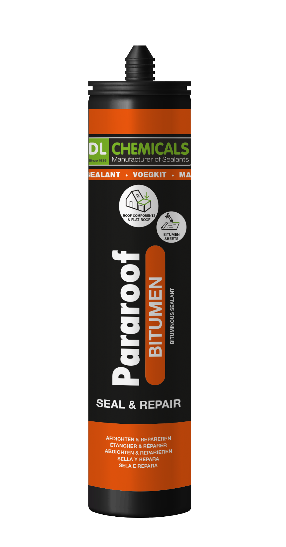 DL Chemicals - PARAROOF BITUMEN 300ML