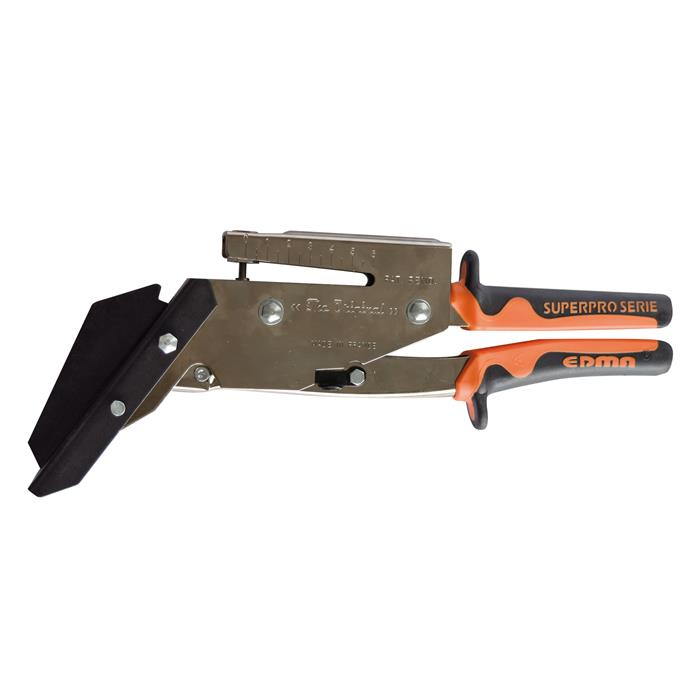 EDMA - Cisaille coupe ardoise MAT2 55 mm avec poiçon de perforation