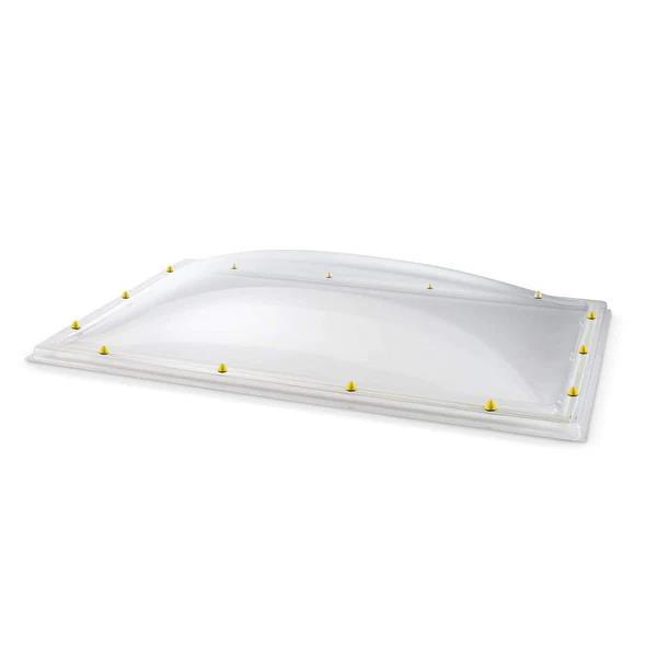 Skylux - Coupole bombée acrylique 2P - pmma clair 0900x1500mm