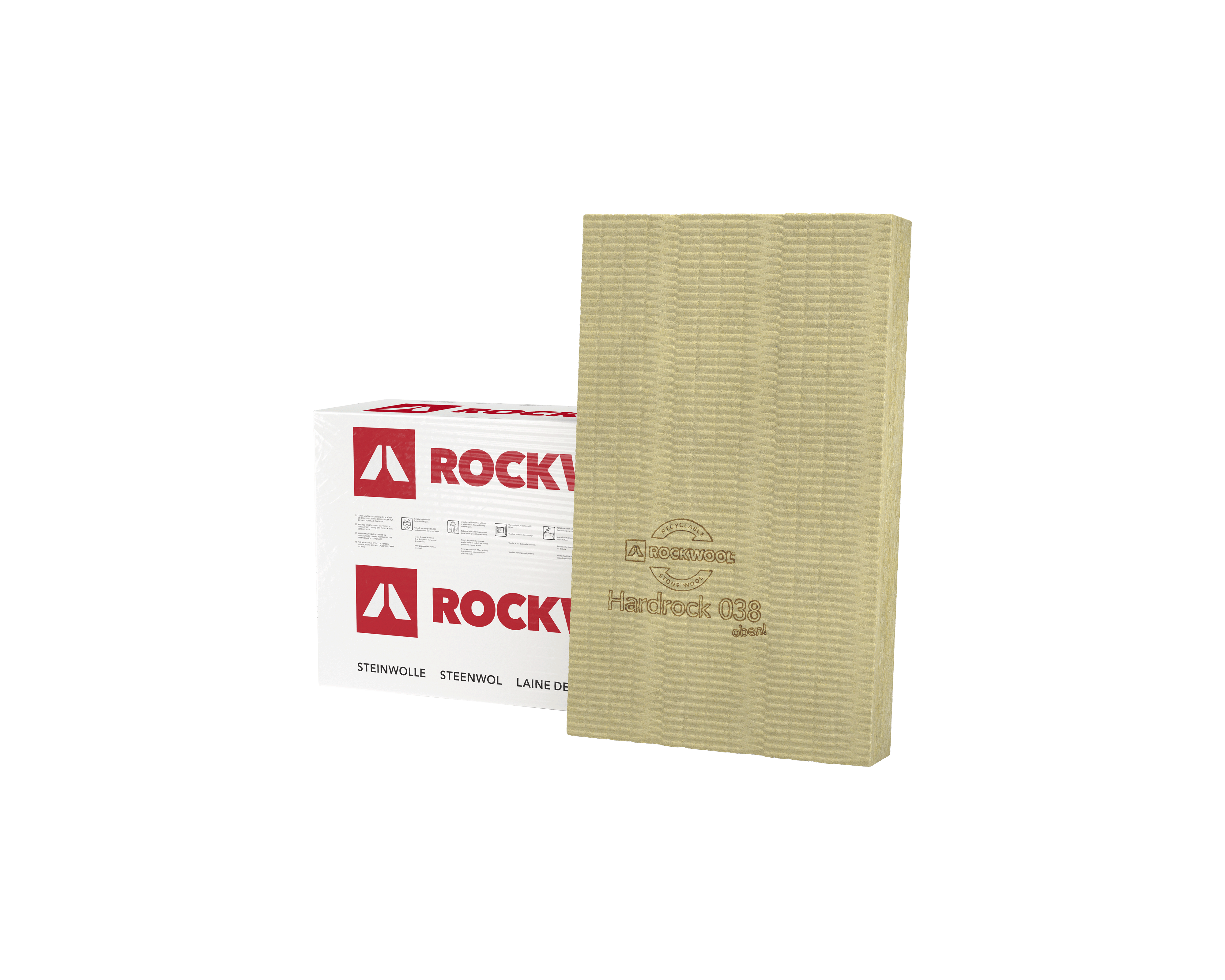 Rockwool Hardrock 038 2000x1200x120 mm Rd 2,6
